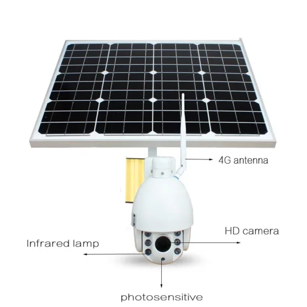 Camara de videovigilância Camaras de Videovigilância sem fios, Painel Solar, rotativas, cartão SIM